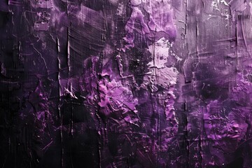 Grunge Background Texture in the Colors Black and Purple created with Generative AI Technology