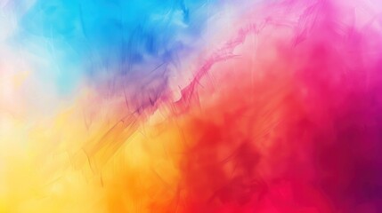 Obraz na płótnie Canvas Abstract colorful rainbow gradient texture background. AI generated image