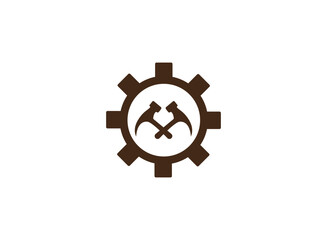  Renovation Home Logo With Hammer