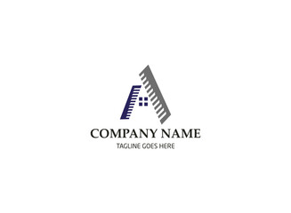 Construction Building Logo Icon Design