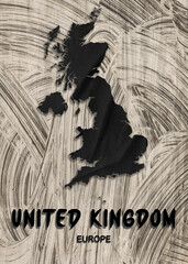 Europe country poster - United Kingdom 