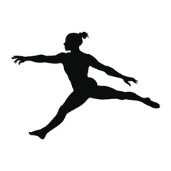Gymnast Silhouette