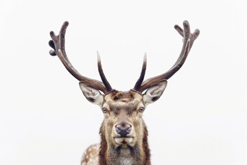 Naklejka na ściany i meble head of a deer