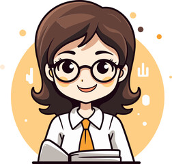 Professional Progress: Vector Illustration Tracking the Advancements and Achievements of Career Paths