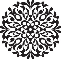 LaceCascade Delicate Design Vector Symbolism LaceRealm Elegant Ball Lace Logo Concept