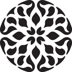 LaceEnsemble Elegant Design Vector Iconography LaceGlobe Intricate Ball Lace Emblem