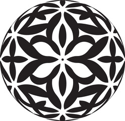 LaceTranquility Elegant Ball Lace Emblem LaceLuminance Ethereal Design Vector Art