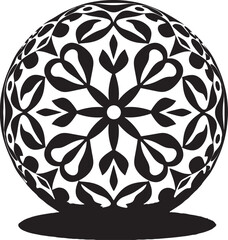 Divine Drape Lace Design Vector Art Lace Array Ball Symbolism