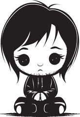 Blue Bradley Blue Cartoon Boy Logo Weary Warren Weary Little Boy Vector Icon