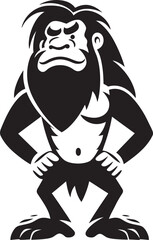 Ancient Artie Wise Caveman Symbol Flintstone Frank Traditional Caveman Logo