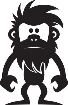 Granite Greg Robust Caveman Symbol Mammoth Mike Courageous Caveman Logo Design