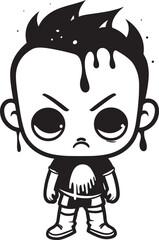 Despondent Dylan Upset Little Boy Emblem Tearful Tommy Crying Little Boy Symbolism