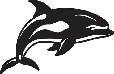 Miniature Marine Majesty Adorable Orca Emblem Darling Dolphin Slayer Sweet Whale Symbol