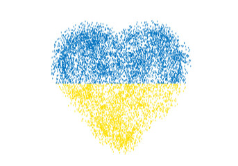 Heart beat of Ukraine - obrazy, fototapety, plakaty