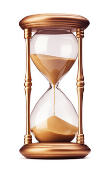recommend clip art: Vintage Bronze Hourglass Isolated on Transparent Background
                    