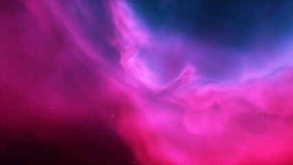 bright nebula, nebula in space, majestic red-purple nebula, beautiful space background 3D render  © ANDREI