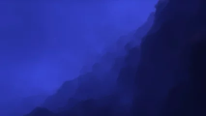 Rolgordijnen Donkerblauw Space nebula. 