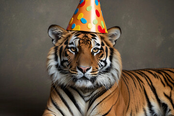 tiger animal birthday