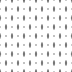 Seamless pattern. Geometric motif. Folk image. Ethnic wallpaper. Simple shapes backdrop. Figures, circles ornament. Mosaics background. Digital paper, web design, textile print