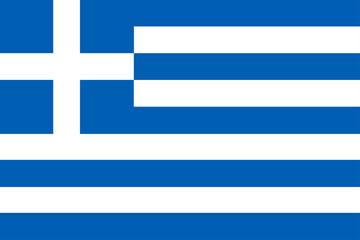 Greece flag. Greek flag. Greece Day. Vector illustration