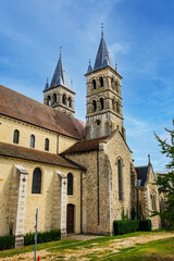 Collegiate Church of Notre-Dame (Collegiale Notre-Dame de Melun) founded in 11th century by Robert II of France. Melun, Seine-et-Marne department, France.