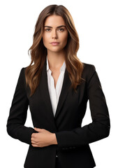 Obraz premium Portrait of a pretty confident businesswoman.