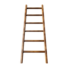 Ladder isolated on transparent background, PNG Object