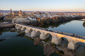 Roman Bridge - Cordoba, Andalusia - Spain	 - 760840367