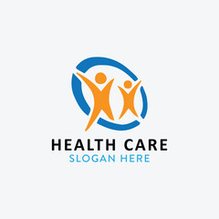 health care logo design vector