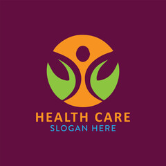 health care logo design vector
