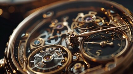 Luxury watches and their intricate mechanisms