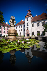 Renaissance chateau Trebon in Czech Republic - 760847974