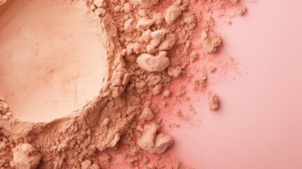 Texture of scattered cosmetic shadows.
Concept: illustrations of makeup, social media posts about beauty and style.