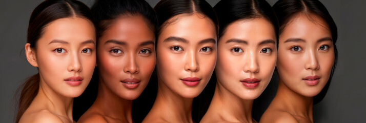 Obraz premium Beauty Diversity Portrait