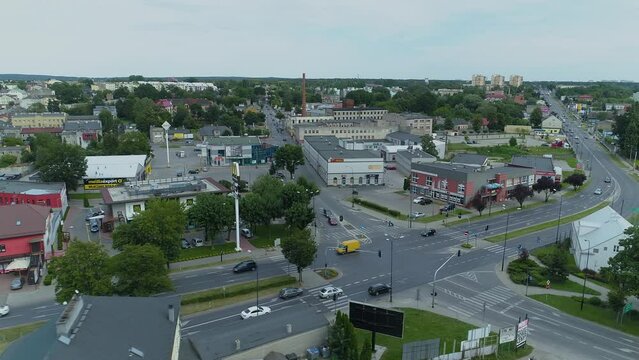 Beautiful Panorama Zgierz Aerial View Poland