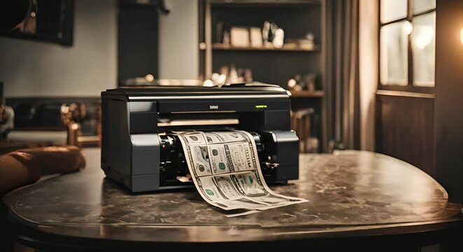 Money printer.