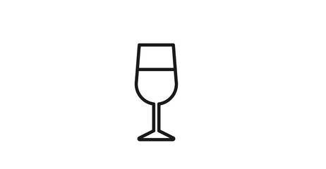 glass, wine, drink, empty, alcohol, isolated, wineglass, white, transparent, object, beverage, water, crystal, reflection, celebration, champagne, liquid, black, clear, red, party, single, clean, eleg