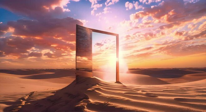 An Open Door in the Middle of a Desert