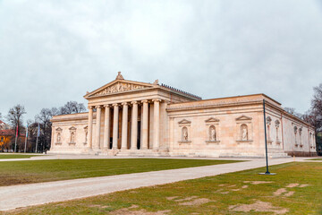 Konigsplatz square, built in the style of European Neoclassicism in the 19th century, Munich, Germany