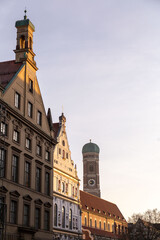 Obraz premium Marienplatz, one of the most vibrant squares in Munich, the capital of Bavaria, Germany