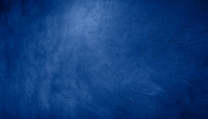 Obraz na płótnie Canvas A blue texture background, blue plaster wall, with light spots of light, as a background, template, banner or page.