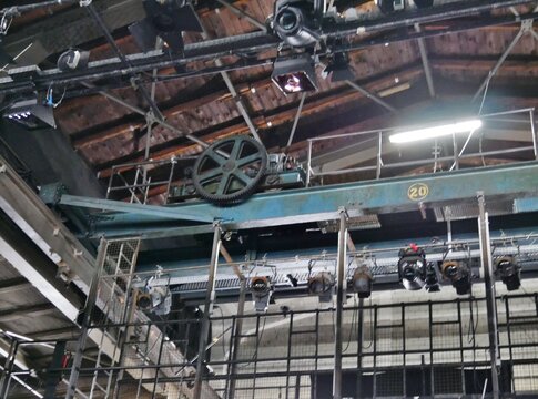 Laufkatze in ehemaliger Maschinenbaufabrik Kampnagel