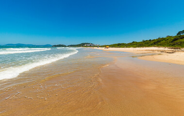 costa da Praia Grande Caravelas Governador Celso Ramos Santa Catarina Brasil