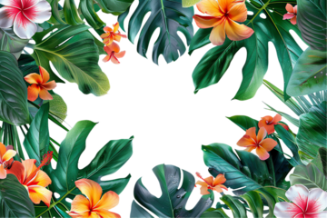 spring flowers border