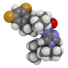 Nirogacestat cancer drug molecule.