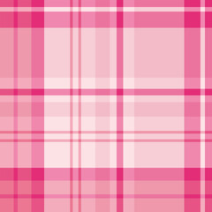 Seamless pattern in comfortable bright pink for plaid, fabric, textile, clothes, tablecloth and other things. Vector image.
