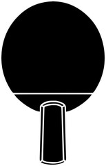 sport illustration racket silhouette ball logo equipment icon play outline game table fitness tennis challenge hobby pong ping competition shape championship match handle for vector graphic background