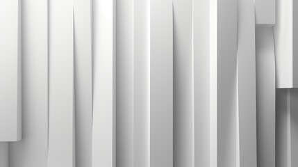 Obraz premium Abstract White Parallel Lines Clean Design