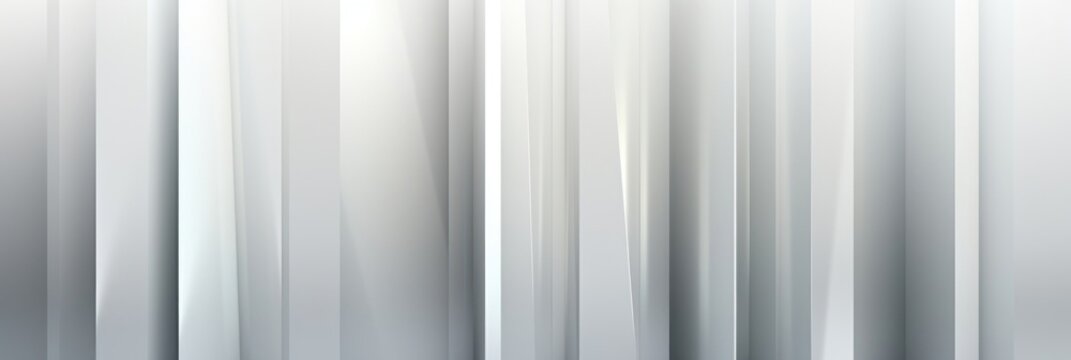Minimalist White Geometric Stripes Pattern