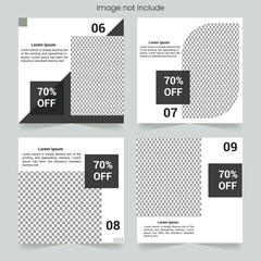 Ideal Social Media Post Templates for Clothing and Fashion Businesses